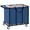 Blue, variant on 470L Heavy Duty Commercial Laundry Cart with Wheels,Industrial Rolling Laundry Hamper, Extra Large Laundry Basket, Metal Frame for Hotel/Hospital/Home, 440lbs