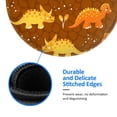 thumbnail image 5 of Disketp Dinosaurs And Leaves Small Mouse Pad 7.9x7.9 Inches,Washable Round Mousepad For Office Laptop Computer,Non-Slip Rubber Base Mouse Pads For Wireless Mouse, 5 of 8