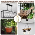 thumbnail image 6 of Uxcell 3ft Lighting Hanging Chain, 3.8mm/0.15" Looping Metal Pendant Chandelier Chain Extension with 2 Quick Link Lock for Hanging Plant Pendant Chandelier Light Fixture, Light Golden, 6 of 6