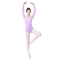 thumbnail image 5 of Ballet Leotard Women Long Sleeve Gymnastics Ballroom Bodysuit Dancewear, 5 of 6