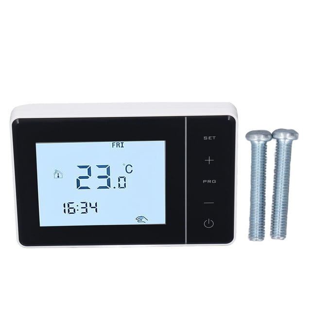 Termostato programable para sistema de plomería del hogar Interruptor de pantalla táctil inteligente LCD digital CA 100‑230V