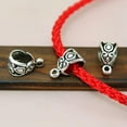 thumbnail image 6 of U8MO 25 Alloy Hollow Bails 14X8mm Charm Beads Craft Pendant Hanger Links-Tibetan Silver Tone, 6 of 7