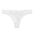 thumbnail image 1 of Tanga Secret Treasures Talla EG Encaje Floral Blanco, 1 of 3