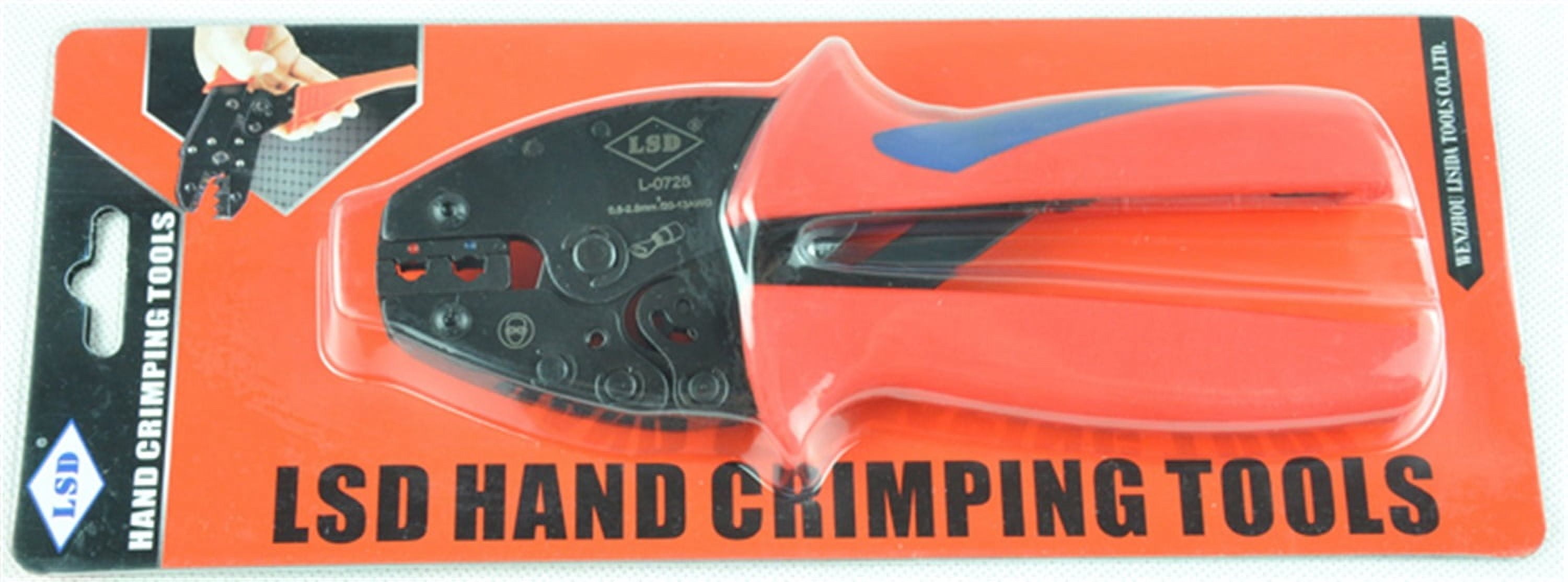 L-0725 Crimping pliers for 0.5-2.5mm² Surge Connectors Hand Crimping Plier Professional Hand Tool with CE&ROHS&ISO Certificate ,Durability That Lasts