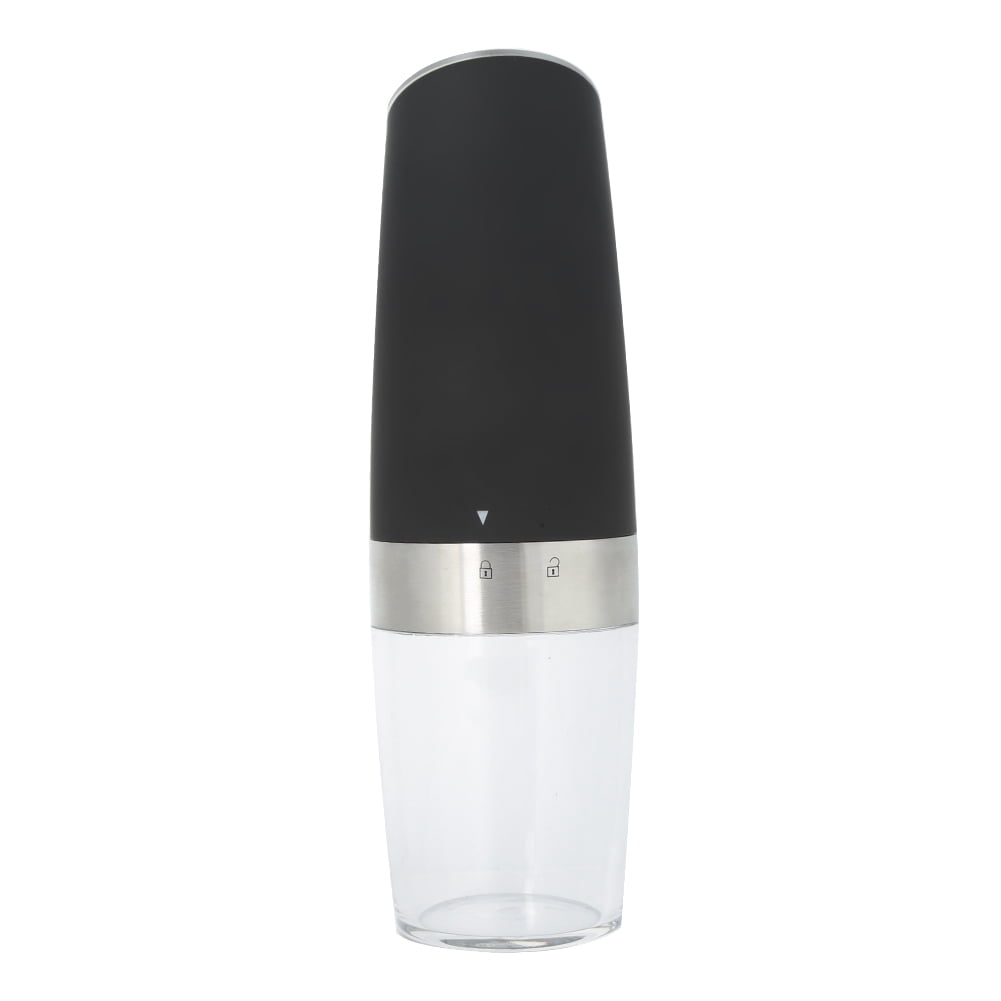 Rupoun Household MultiFunctional Electric Grinding Tool Pepper Mill Induction Spice Grinder, Black (7.9 inches / 20 cm)