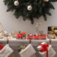 thumbnail image 4 of Moyic Mini adornos navideños, escultura decorativa, regalo de Navidad, decoración navideña, tren interior, decoración navideña Kits de decoración para fiestas, 4 of 6