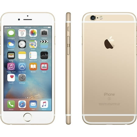 Refurbished Apple iPhone 6 16GB Gold LTE Cellular Verizon MG5Y2LL/A