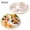 C, variant on KOYPTL 2Pack Nutrition Planning Plate,Unbreakable Portion Control Plate,Round Plastic Dinner Divided Plate,4 Grid Serving Tray,Food Storage Tray for Weight Loss Adults Home Camping Microwave Safe