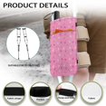 thumbnail image 6 of COEQINE Breast Cancer Crutch Bag Pink Ribbons Large Capacity Crutch Storage Bag Accessory Crutch Carryon Pouch Versatile Forearm Crutch Bag Pouch for Seniors Women, 6 of 7