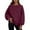 Hot Pink Shirts, variant on Htigea Womens Oversized Sweatshirts Crewneck Long Sleeve Tops Fleece Pullover Fall Fashion Clothes with Pockets Black L