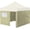 Beige, variant on Eurmax USA 10x10ft Canopy Tent Replacement Walls - Set of 4 Zippered Sidewalls,White(Tent Not Included)