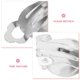 thumbnail image 2 of 20 piezas de clips de oreja en aretes Convertidor de componentes de aretes redondos planos Herramientas de joyería para bricolaje Pendientes Ninguno Orejas perforadas (10 mm, Plata), 2 of 4
