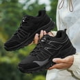 thumbnail image 3 of Men's Outdoor Hiking Trekking Shoes, Breathable Waterproof Non-Slip Rugged Wide Toe Mountain Walking Footwear, 3 of 6