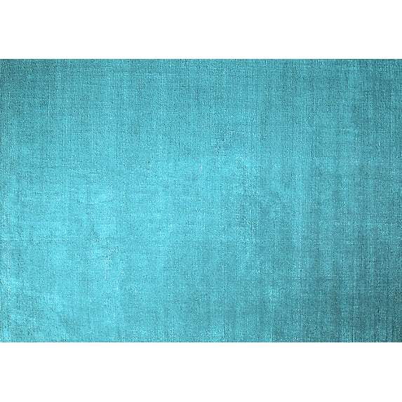 Ahgly Company Indoor Rectangle Oriental Light Blue Industrial Area Rugs, 2' x 5'