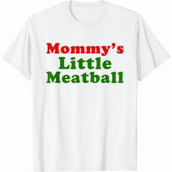 100% cotton tshirts men tee 100% pure cotton Mommy's little meatball T-Shirt
