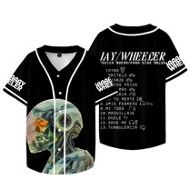 Jay Wheeler Tour Baseball T-shirts Musica Buena Para Dias Malos Merch Jersey Women Men Fashion Casual Jacket