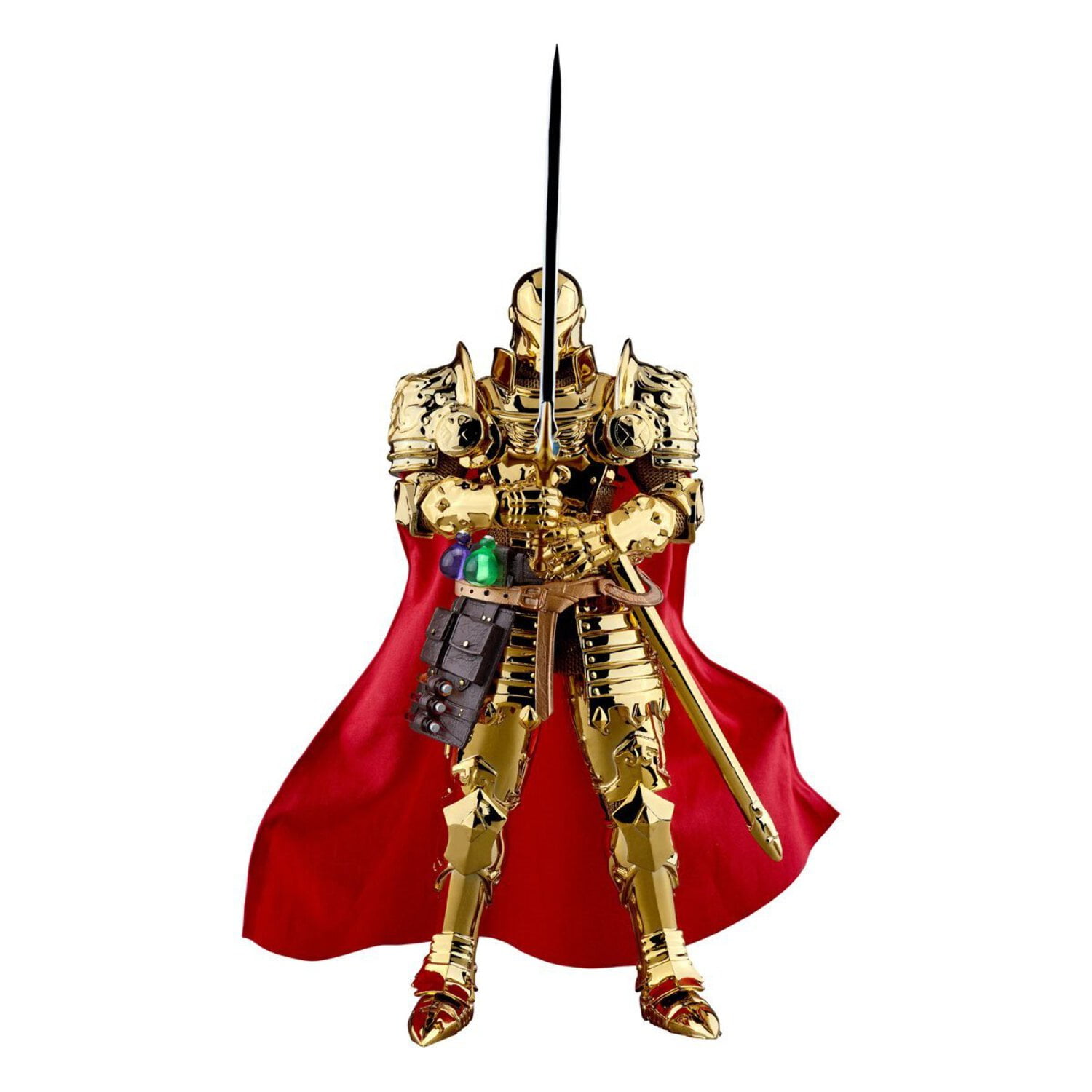 Medieval Knight Iron Man Gold DAH-046SP 8-Ction Figure - PX