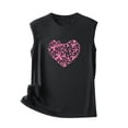 thumbnail image 5 of Leesechin Ladies Breast Cancer Shirts Butterfly Pink Ribbon Graphic Awareness Tee Tops, 5 of 5