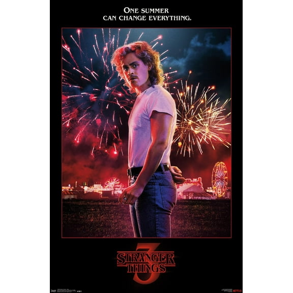 Netflix Stranger Things: Season 3 - Billy Wall Poster, 14.725" x 22.375"