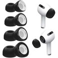 thumbnail image 1 of wonima02 4 Pairs Replacement Ear Tips for AirPods Pro and AirPods Pro 2 with Noise Reduction Hole, Non-Slip Soft Silicone Ear Tips for AirPods Pro and Fit in The Charging Case(XS/S/M/L), 1 of 1