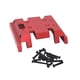thumbnail image 5 of Soporte de montaje de caja de cambios central RC, mejora de piezas, placas de transmisión para MN128 MN86 rojo, 5 of 9