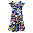 thumbnail image 3 of WILLBEST Vestidos Casuales para Mujer Verano Vestidos Florales para Niñas para Verano Playa Piscina Juego Al Aire Libre Cómodo Casual para Niños de 4 A 15 Años 150, 3 of 3