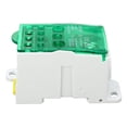 thumbnail image 1 of 350A DIN Rail Terminal Block Junction Box, Fireproof Insulation, High Conductivity, Wide Application, Multi Wire Outlet, PA66 Flame Retardant Shell, 1 of 8