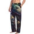 thumbnail image 6 of Sikiie Colorful Patterned Snake Mens Pajama Pants Sleep & Lounge Pants, PJ Bottoms With elastic waistb and Pockets X-Large, 6 of 6
