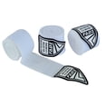 thumbnail image 3 of Fadi Sports Pack of 2-Pairs White Poly-Cotton Hand Wrap Adjustable Strap for Training - 180-inch, 3 of 9