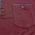 thumbnail image 4 of pstuiky Camisas casuales de manga corta para hombre, Camisa tipo blusa de manga corta con cuello vuelto y botones de color para hombre camisas casuales para hombre xl, 4 of 7