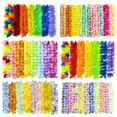 thumbnail image 2 of Collares de Flores Hawaianas ECAFOLGI Set de 50 Piezas para Fiestas Luau y Eventos Tropicales, 2 of 5