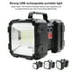 thumbnail image 2 of Naiovety Linterna Recargable Banco de energía Reflector Luz de mano Camping Viajar Lámpara de inundación Antorcha de mano impermeable Iluminación y accesorios Medio, 2 of 6