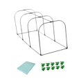 thumbnail image 5 of koolsoo Mini Greenhouse for Indoor Plants, Portable Indoor Plant Stand, Warm Plant Greenhouse, Garden Greenhouse for Patio, Fruit, Flowers 150cmx55cmx50cm, 5 of 8