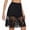 Black, variant on ZHOGXU Ladies Skirts Underwear Elastic Waist Lace Hem Party Club Wear