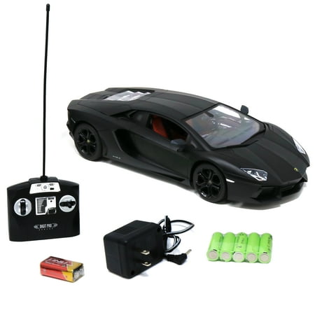 Retailery Rechargable RC Car 1:14 Scale Lamborghini Aventador Remote