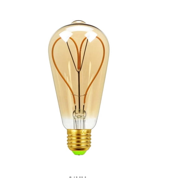 LINLIN LED Edison Bulb, LED Decorative Firework Light Bulb LED Filament Bulb Decorative Light Bulb Globe E27 110-130V 4W