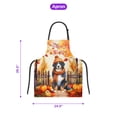 thumbnail image 5 of Happy Thanksgiving Bernese Mountain Dog Give Thanks Fall Beanie Scarf Welcome Apron Berner Lover Gifts for Cooking Grilling Baking Painting Gardening - 00020, 5 of 5