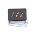 thumbnail image 1 of Bike Stem Screws Nuts Fastening Components Professional Alloy Bicycles Frame Fastener Cycling Fitting Titanium Alloy Handlebar Fasteners Set Accessories Golden, 1 of 8