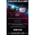 thumbnail image 3 of For 2009 2010 Hyundai Sonata Bumper Foglamps Driving Lights Kit, 3 of 4