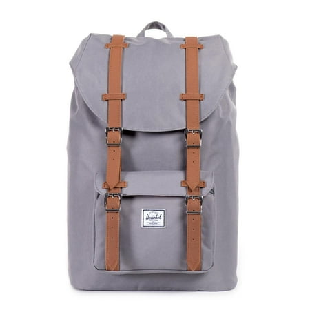 Herschel Little America Unisex Polyester Grey Casual Backpack (Best Herschel Backpack For Travel)