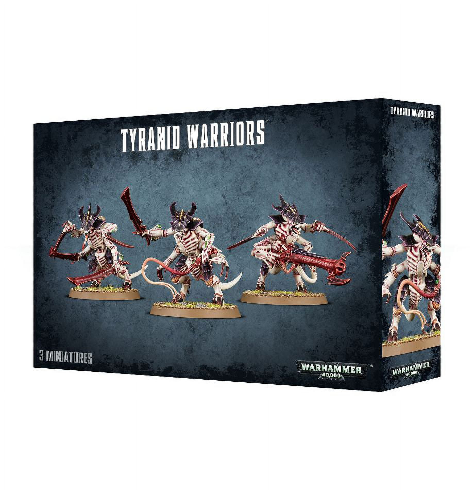 Games Workshop Warhammer 40k 51-18 Tyranid Warriors (3)