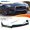 Glossy Black, variant on Front Bumper Spoiler Lip Splitter For Infiniti Q60 2017-2022