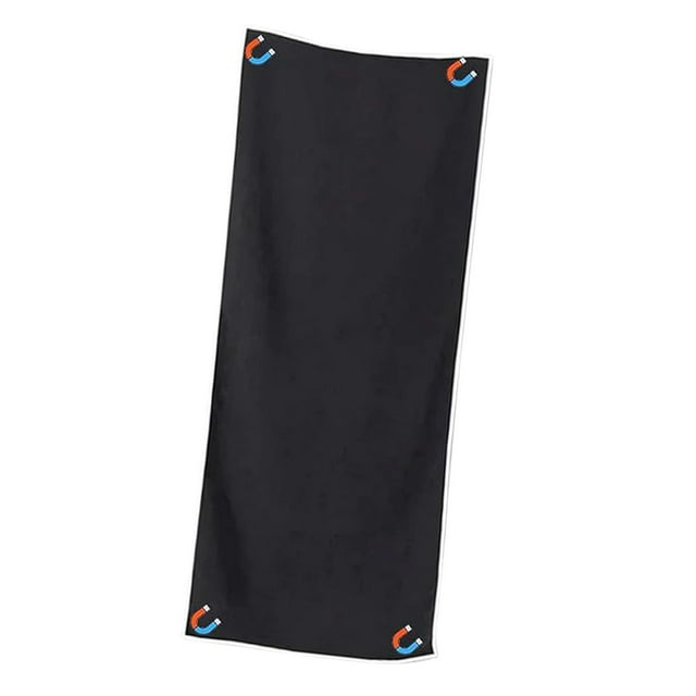 Toalla de playa 75 x 30 pulgadas absorbente portátil toalla de piscina seca para bañeras de baños gimnasios esenciales de vacaciones de piscina Negro