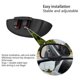 thumbnail image 5 of 2-Pack Car Wide Angle Blind Spot Mirror, Adjustable 360 Degree Auxiliary Mirror, Universal Curved Side Mirror for Truck SUV RV Van (Black), 5 of 5