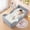 Gray, variant on Spanspace Toddler Bed, Toddler Floor Bed – Low-to-Ground Design with Detachable Guard Rails, Soft Upholstered Transition Bed, Standard Crib Size for kids Ages 1–6 (Gray)