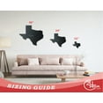 thumbnail image 3 of Metal Texas Wall Art - Custom Metal US State Sign - 14 Color Options 46, 3 of 5