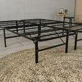 thumbnail image 7 of California King Size Steel Platform Bedframe - No Box Spring Required - Black - Bedroom, 7 of 7