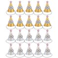 thumbnail image 1 of KAKOWELY 20 piezas de sombreros de cumpleaños para niños, sombreros de papel para fiestas de cumpleaños., 1 of 5