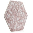 thumbnail image 2 of Industry Tile 9"x10" Terrazzo Hexagon Porcelain Matte Pink Floor/Wall Tile (8.08 sq. ft/Box), 2 of 7