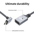 thumbnail image 3 of Cable adaptador Compatible con Micro HDMI de 20CM Convertidor Compatible con Micro HDMI 4K @ 60HZ, 3 of 7